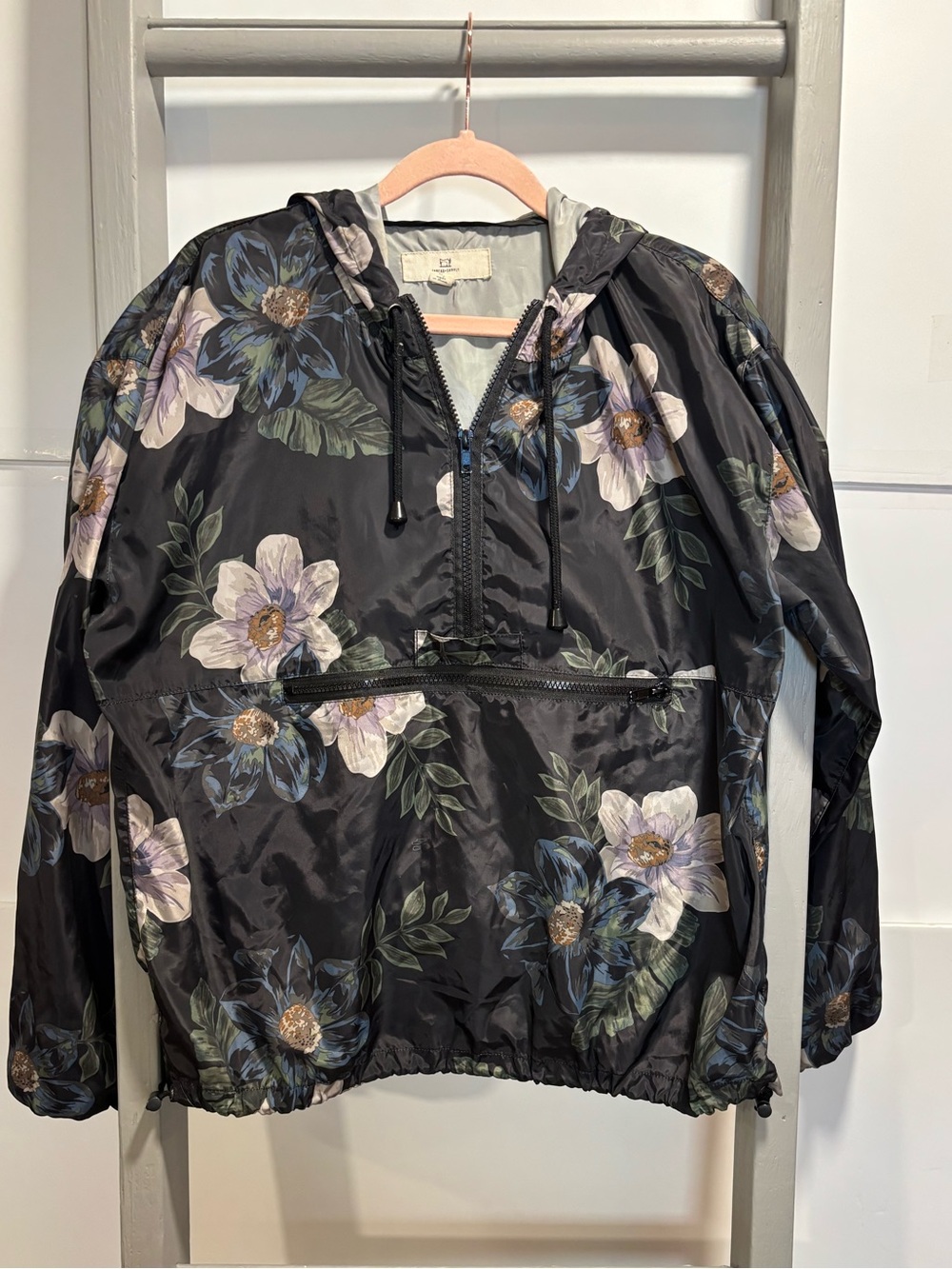 Thread & Supply Bomber windbreaker hood, athleisure, whimsy,yoga, brunch,whimsy